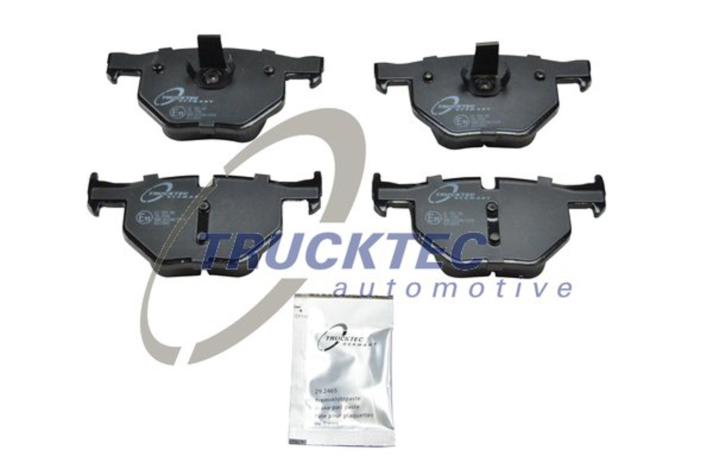 Комплект тормозных колодок дисковый тормоз TRUCKTEC AUTOMOTIVE 08.35.129
