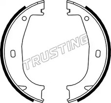 Комплект тормозных колодок стояночная тормозной системы TRUSTING 019.026