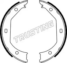 Комплект тормозных колодок стояночная тормозной системы TRUSTING 019.027