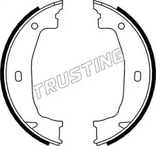 Комплект тормозных колодок стояночная тормозной системы TRUSTING 019.028