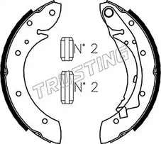 Комплект тормозных колодок TRUSTING 022.033