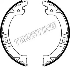 Комплект тормозных колодок стояночная тормозной системы TRUSTING 023.002