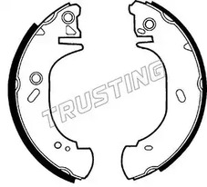 Комплект тормозных колодок TRUSTING 040.140