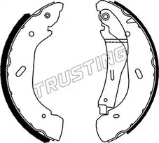 Комплект тормозных колодок TRUSTING 040.147