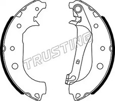 Комплект тормозных колодок TRUSTING 040.166
