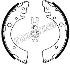 Комплект тормозных колодок TRUSTING 044.013