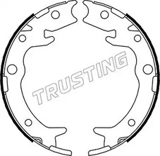 Комплект тормозных колодок стояночная тормозной системы TRUSTING 044.023