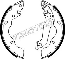 Комплект тормозных колодок TRUSTING 046.212