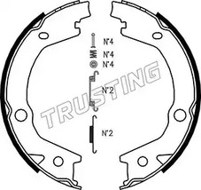 Комплект тормозных колодок стояночная тормозной системы TRUSTING 046.220K