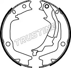 Комплект тормозных колодок стояночная тормозной системы TRUSTING 046.222