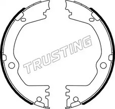 Комплект тормозных колодок стояночная тормозной системы TRUSTING 046.232