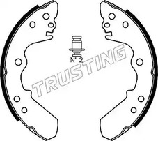 Комплект тормозных колодок TRUSTING 047.371