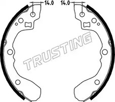Комплект тормозных колодок TRUSTING 049.151