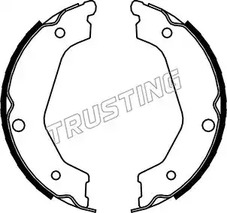 Комплект тормозных колодок стояночная тормозной системы TRUSTING 049.162