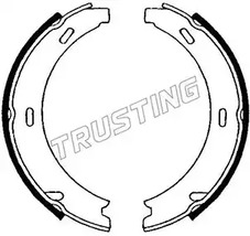 Комплект тормозных колодок стояночная тормозной системы TRUSTING 052.121