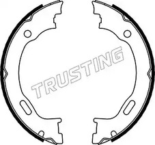 Комплект тормозных колодок стояночная тормозной системы TRUSTING 052.129