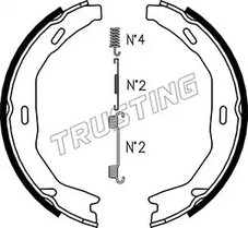 Комплект тормозных колодок стояночная тормозной системы TRUSTING 052.132K