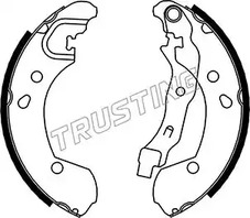 Комплект тормозных колодок TRUSTING 067.192