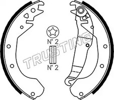 Комплект тормозных колодок TRUSTING 073.163