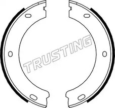 Комплект тормозных колодок стояночная тормозной системы TRUSTING 079.188