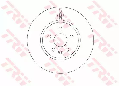 Тормозные диски TRW DF6820