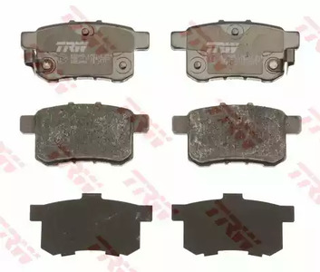 Комплект тормозных колодок дискового тормоза TRW GDB3482