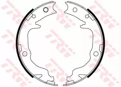 Комплект тормозных колодок стояночная тормозной системы TRW GS8804