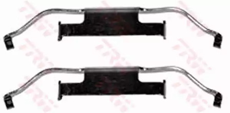 Комплектующие колодки дискового тормоза TRW PFK275
