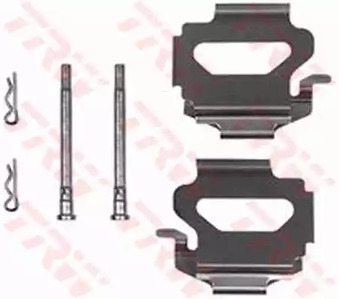 Комплектующие колодки дискового тормоза TRW PFK296
