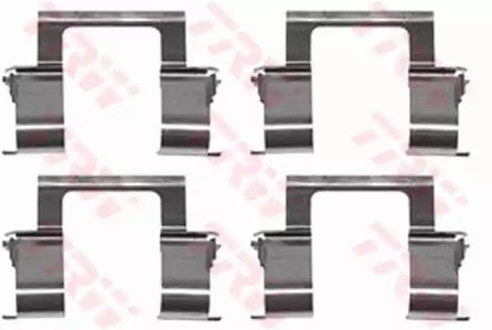 Комплектующие колодки дискового тормоза TRW PFK372