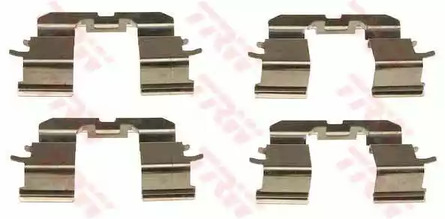 Комплектующие колодки дискового тормоза TRW PFK422