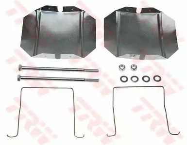 Комплектующие колодки дискового тормоза TRW PFK432