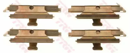 Комплектующие колодки дискового тормоза TRW PFK434