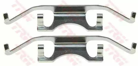 Комплектующие колодки дискового тормоза TRW PFK436