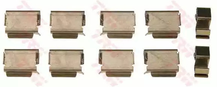 Комплектующие колодки дискового тормоза TRW PFK443