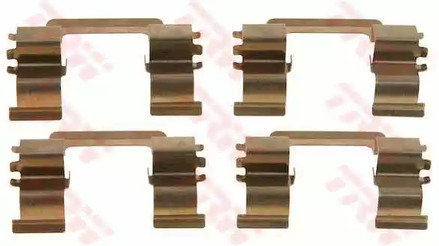 Комплектующие колодки дискового тормоза TRW PFK456