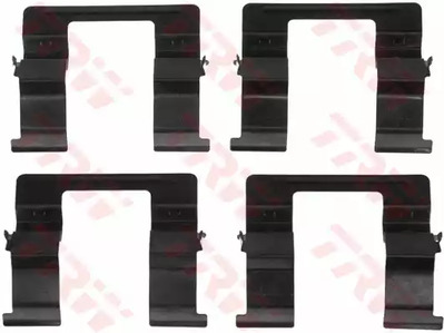 Комплектующие колодки дискового тормоза TRW PFK470