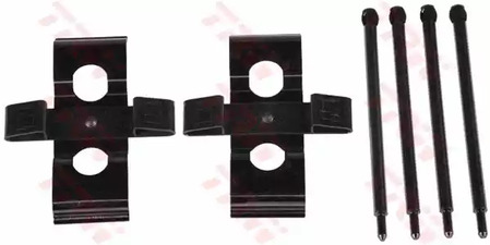 Комплектующие колодки дискового тормоза TRW PFK473