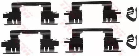 Комплектующие колодки дискового тормоза TRW PFK510