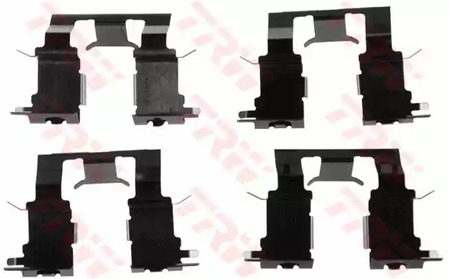 Комплектующие колодки дискового тормоза TRW PFK512