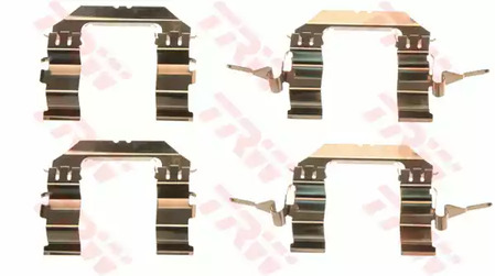 Комплектующие колодки дискового тормоза TRW PFK569