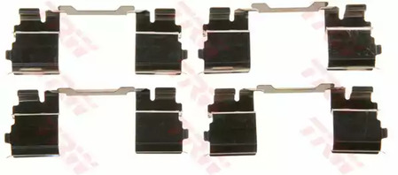 Комплектующие колодки дискового тормоза TRW PFK574