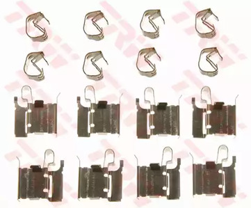 Комплектующие колодки дискового тормоза TRW PFK587