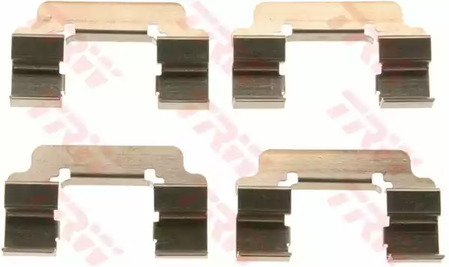 Комплектующие колодки дискового тормоза TRW PFK614