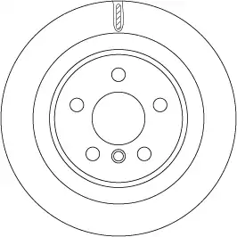 Тормозные диски TRW DF6755