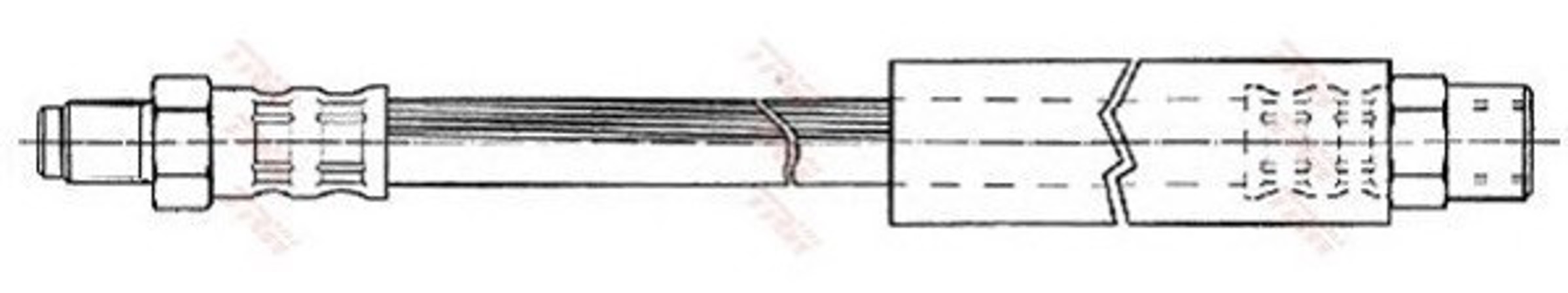 Шланг тормозной TRW PHB275