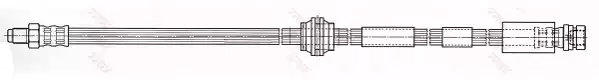 Тормозной шланг TRW PHB434