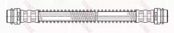 Тормозной шланг TRW PHD493