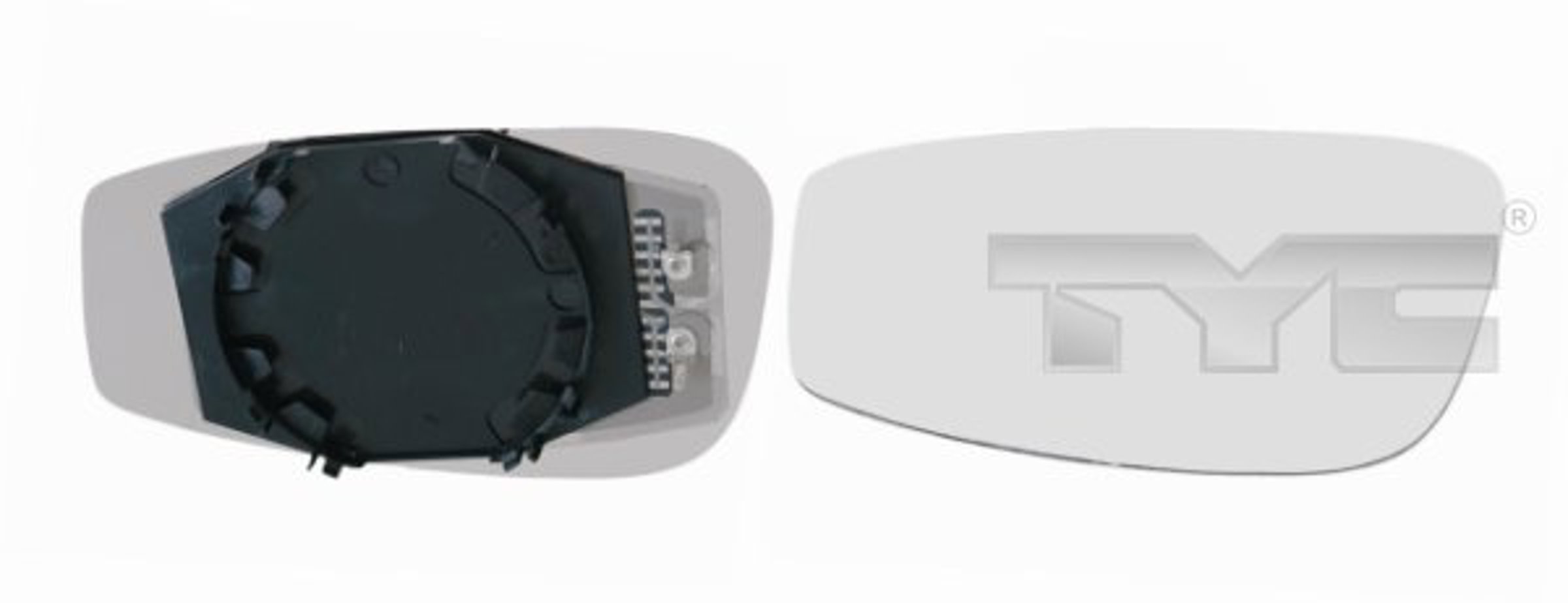 Стекло зеркала TYC 309-0053-1