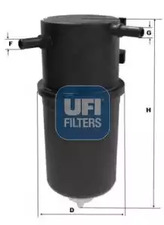 Топливный фильтр UFI 24.145.00